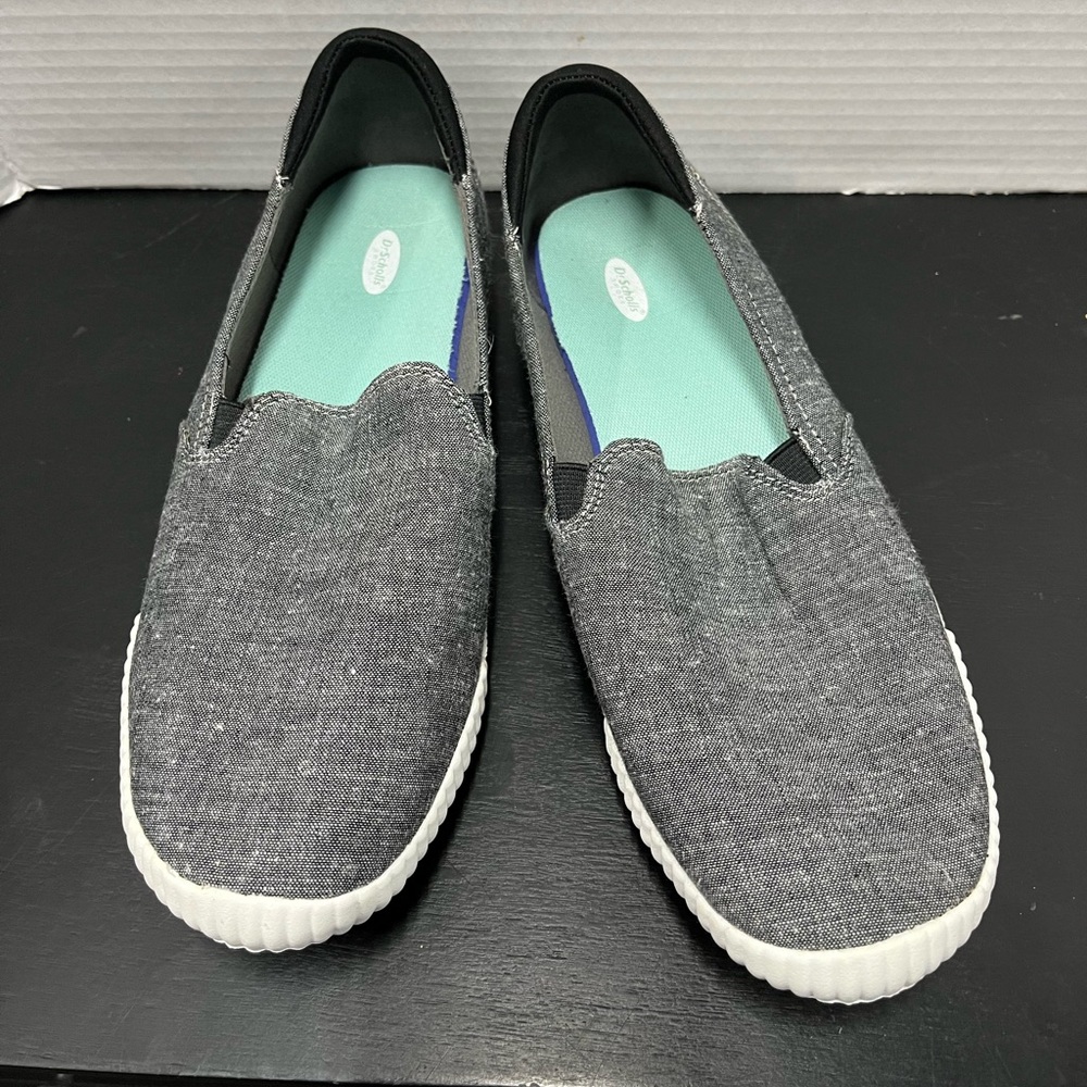 Dr. Scholl’s Slip On Shoes Be You Size 9 Women’s Gray NEW